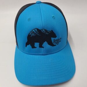 Sugarlands Hat Snapback Trucker Mesh Blue Black Shine Moonshine Distilling Co